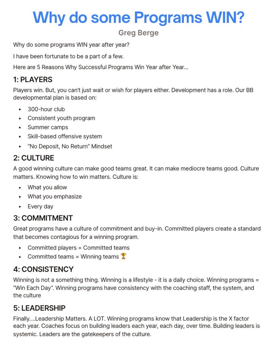 Why do some programs WIN year after year?

I have been fortunate to be part of a few.

Here are 5 reasons why…