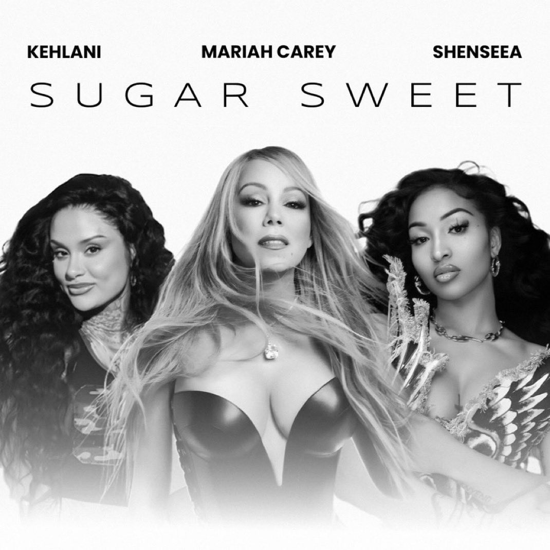 TheePopGossip's tweet image. Mariah Carey’s “Sugar Sweet,” featuring Kehlani & Shenseea.
Out at midnight