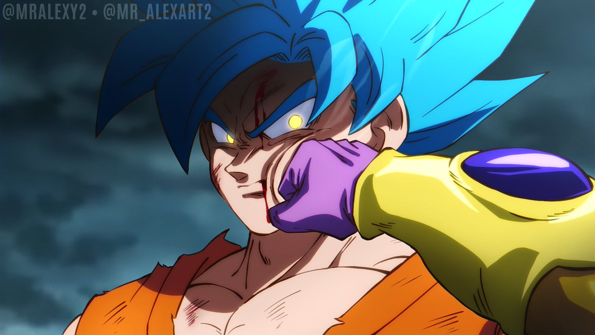Goku Super Saiyan Blue (RoF) but shintani style
