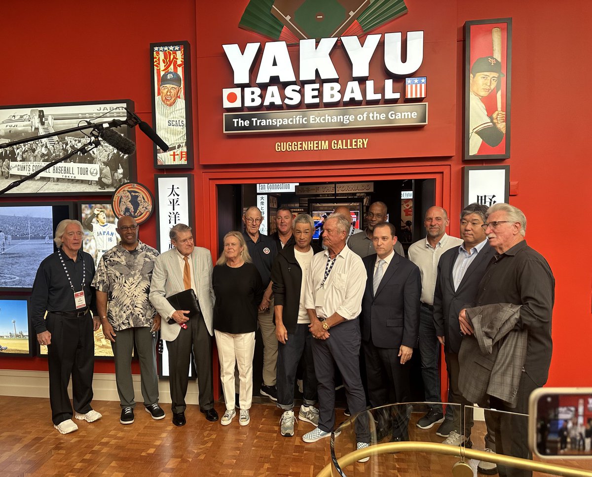 AndreaThome's tweet image. Kicked off Hall of Fame weekend with a peek at the incredible new Yakyu Baseball exhibit at the @baseballhall
Missing some dear friends who can’t be here this year💙💛⚾️ but ready to celebrate the 2025 inductees—including our pal and Cleveland’s own Tom Hamilton!