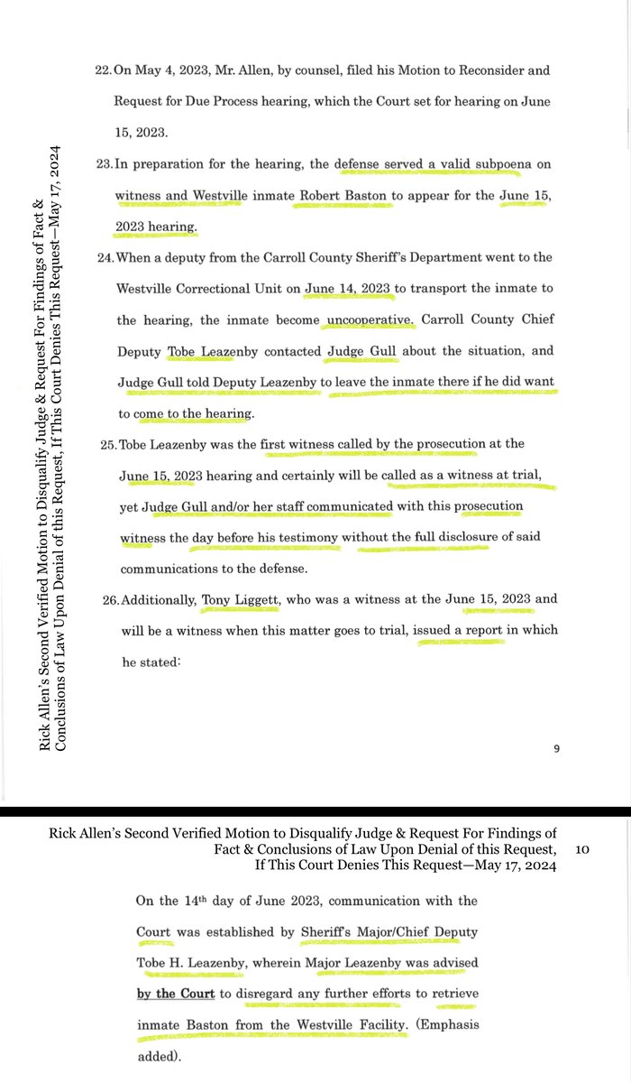 theCatTastrophy's tweet image. Part 3: Who's lying—Judge Gull or Leazenby/Liggett? #DelphiTranscripts A pattern of ex parte.