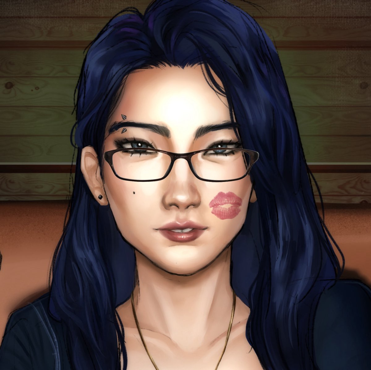 blkfairyy0's tweet image. Caitlyn with glasses good lord #arcane