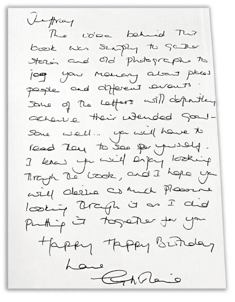 Maine (@themainewonk) on Twitter photo 🚨 BREAKING: <a href="/nytimes/">The New York Times</a> publishes a page from the Epstein 50th Birthday book that includes Trump letter.
This is a letter handwritten by Ghislaine Maxwell. 🚨 BREAKING: <a href="/nytimes/">The New York Times</a> publishes a page from the Epstein 50th Birthday book that includes Trump letter.
This is a letter handwritten by Ghislaine Maxwell.