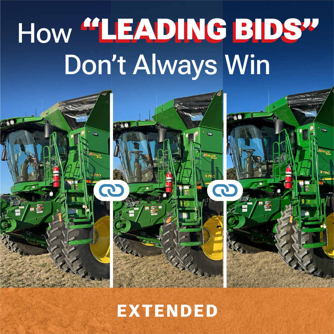 SteffesGroup's tweet image. Ever wonder why that auction didn't end when the timer hit zero? We break down extended bidding, linked lots, and other online auction features that mirror live auction practices to create fair competition for all bidders in our latest blog.
steffesway.com/ExtendedBiddin…