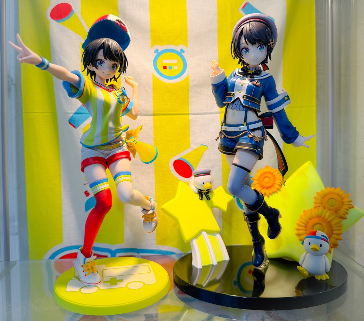 iTa__MiN's tweet image. ←通常衣装
　サスペンダー衣装→

いやぁ…スバらしいね👏🏻
#大空スバル