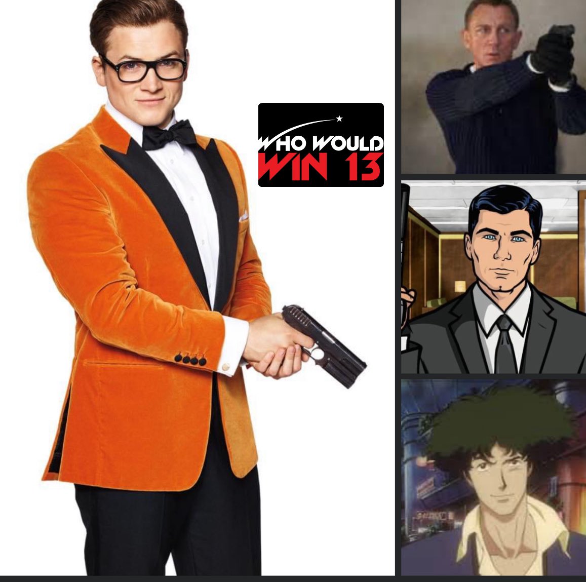 WhoWouldWin13's tweet image. Who takes this #FatalFourWay⁉️🔫👥👤🕵️‍♂️

Who wins, and why⁉️

#whowouldwin #deathbattle #elonmusk