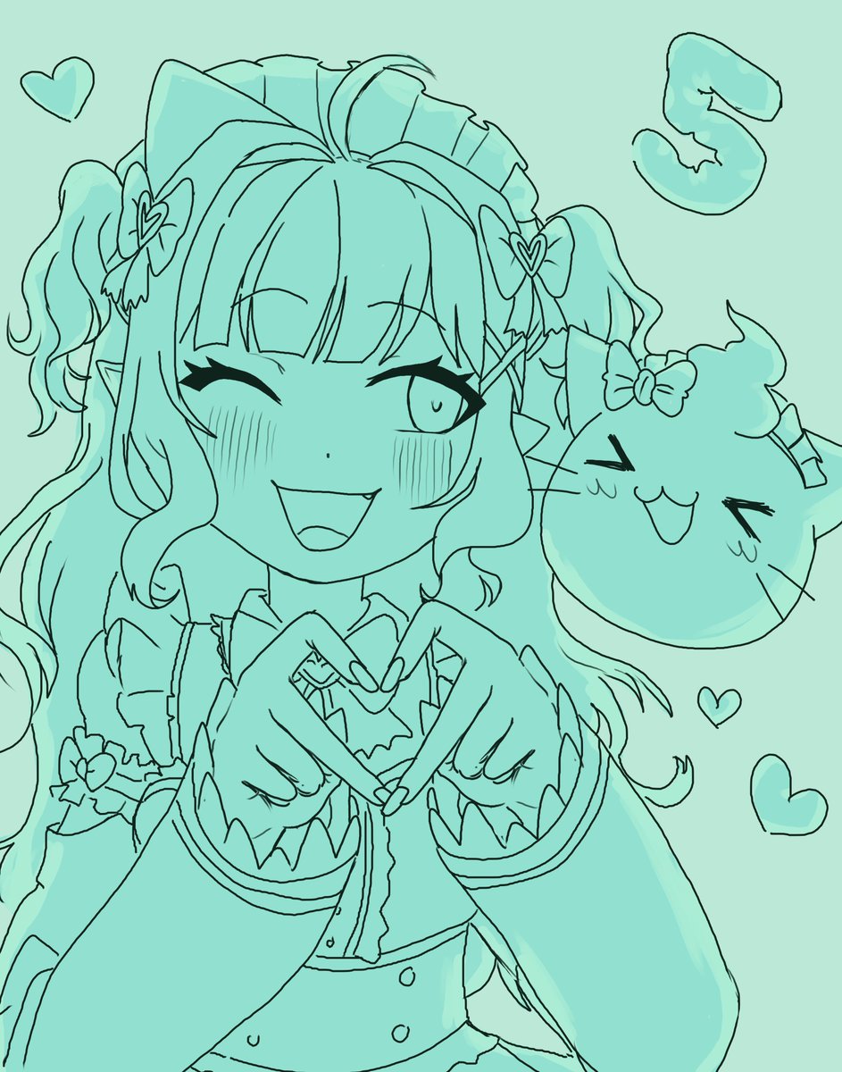 oma_jomma's tweet image. Happy 5 years of Minto!!!! 👻 #Fantography
sadly I've been quite busy so couldn't do a full piece!! &gt;o&lt;