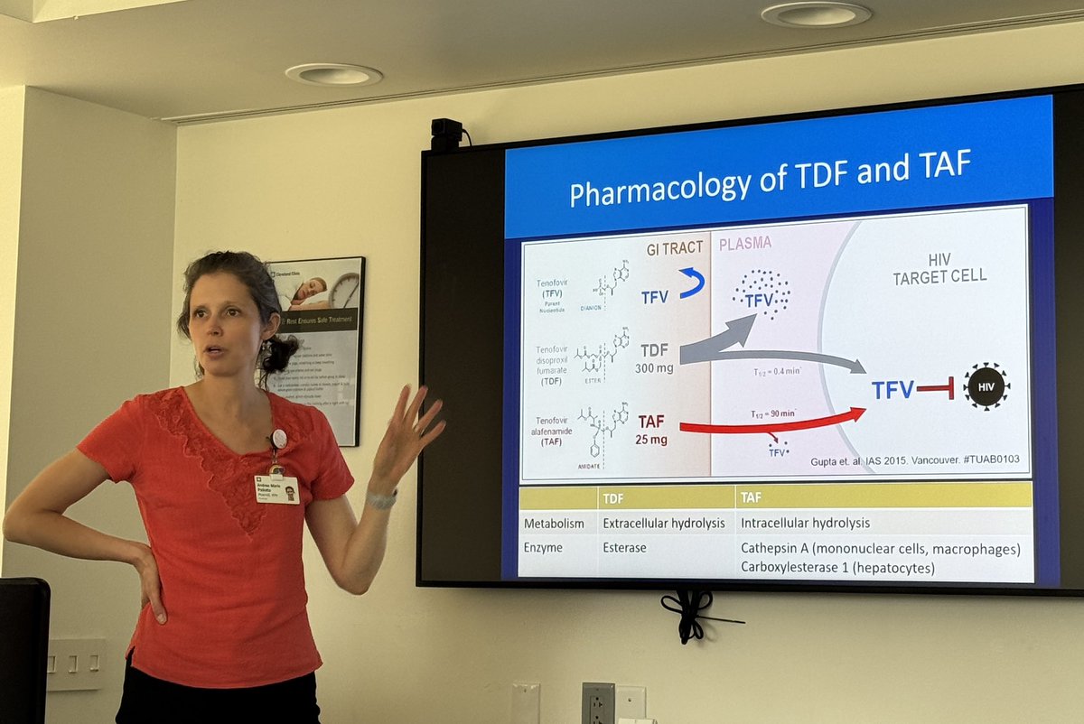 ccf_idfellows's tweet image. On Thursdays, we have our HIV lecture series and today’s session was on introduction to ART by our very own ID Pharmacist and HIV clinical coordinator, Dr. Andrea Pallotta! 💊💉
#IDfellows #IDMedEd #infectiousdiseases