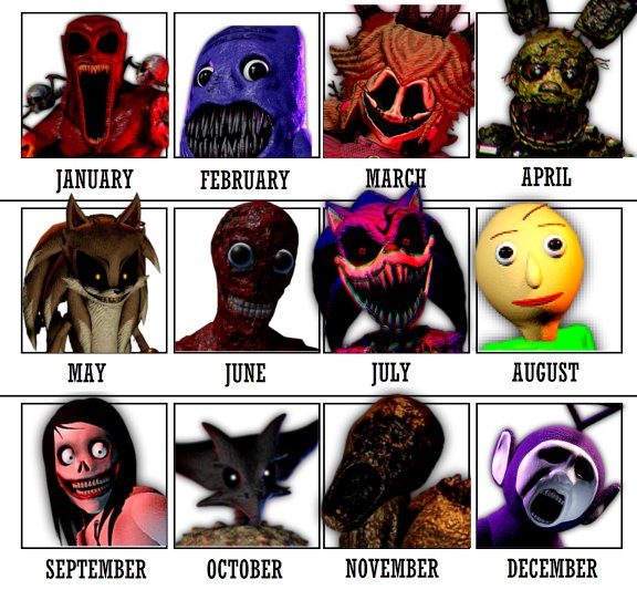 Your Month, Your Pillar Monster