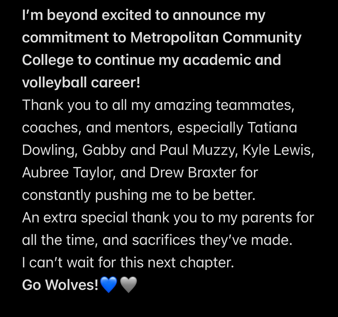 #committed Go wolves!💙🩶