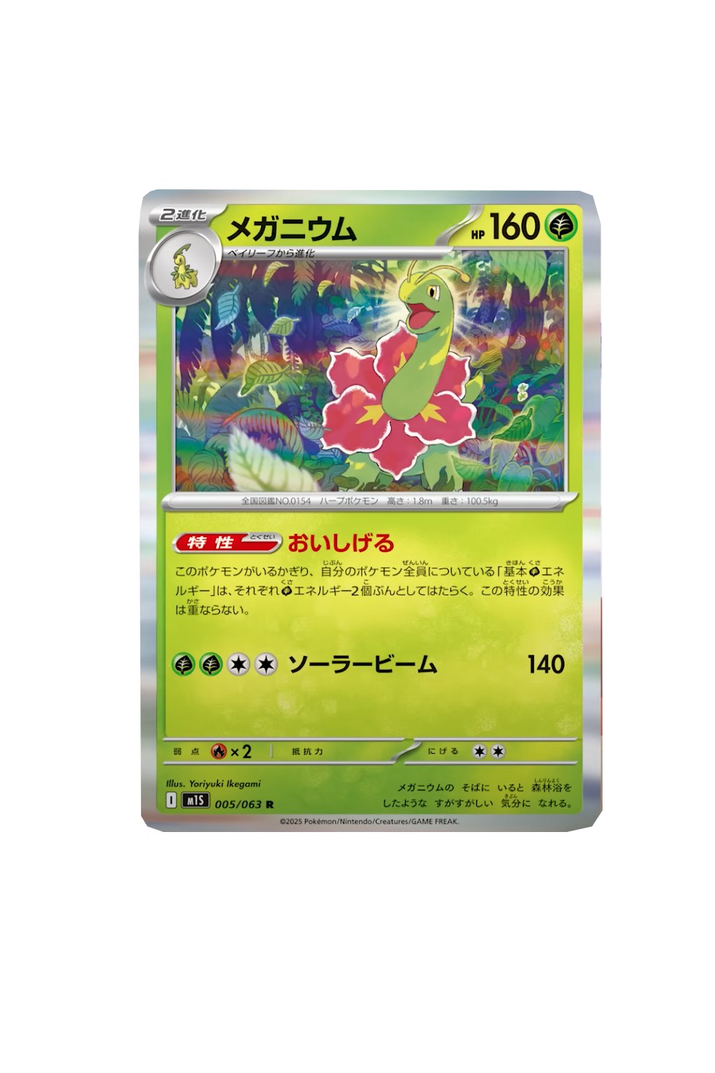 ポケモン - ポケモンカ—ド　メガニウム メガニウム δ-デルタ種【1ED有無で査定額変動】-旧ポケモン