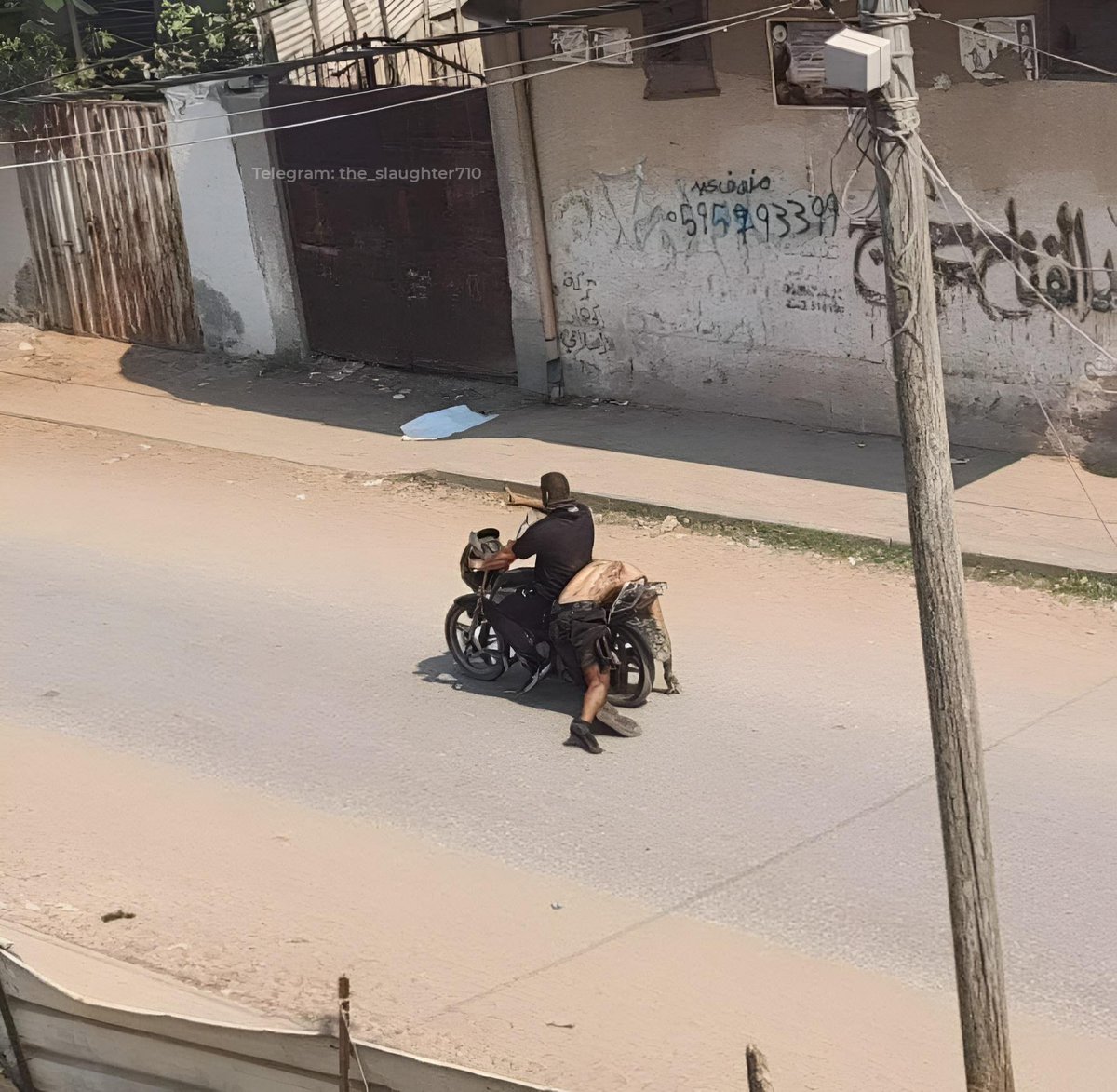 Of course we’ll give them a country -
in hell.