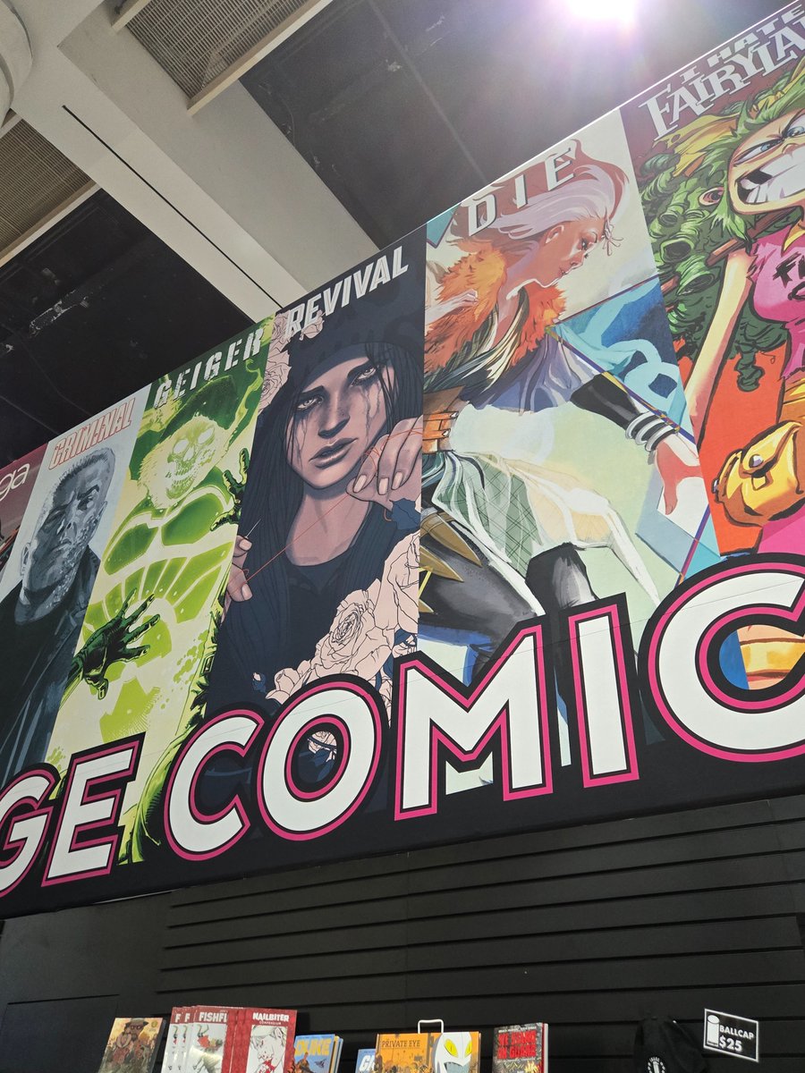jguelker's tweet image. It's all happening... now to just manifest some wrist bands in the morning 👏
#Revival
#sdcc2025
