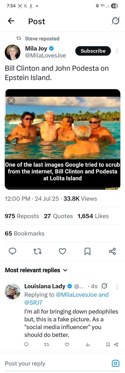 Dmamolo524's tweet image. We are no better than Democrats if this is the stuff we share.