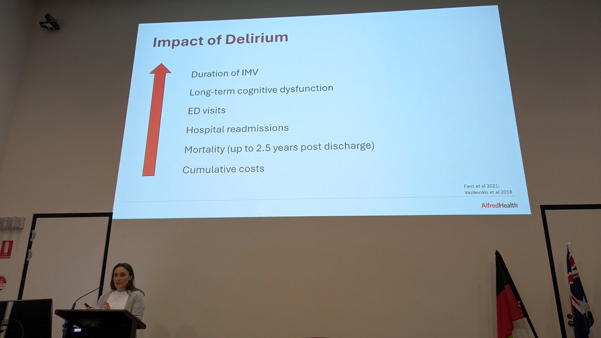 Delirium in ICU worsens outcomes - OT presence in ICU allows us to not only better identify it but manage it. Chloe Fisher helping to unpack risk factors and ways to mitigate it.