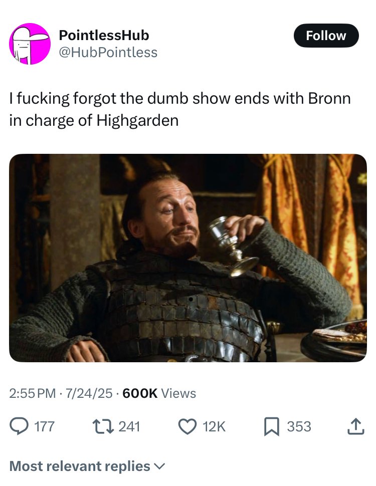 Jcstearnswriter's tweet image. Yes. Because he’s like the only person who correctly and consistently chooses the winning side. Like, every time. He’s a man with no loyalty, but all the wisdom. And that’s the kind of person who usually survives in politics.