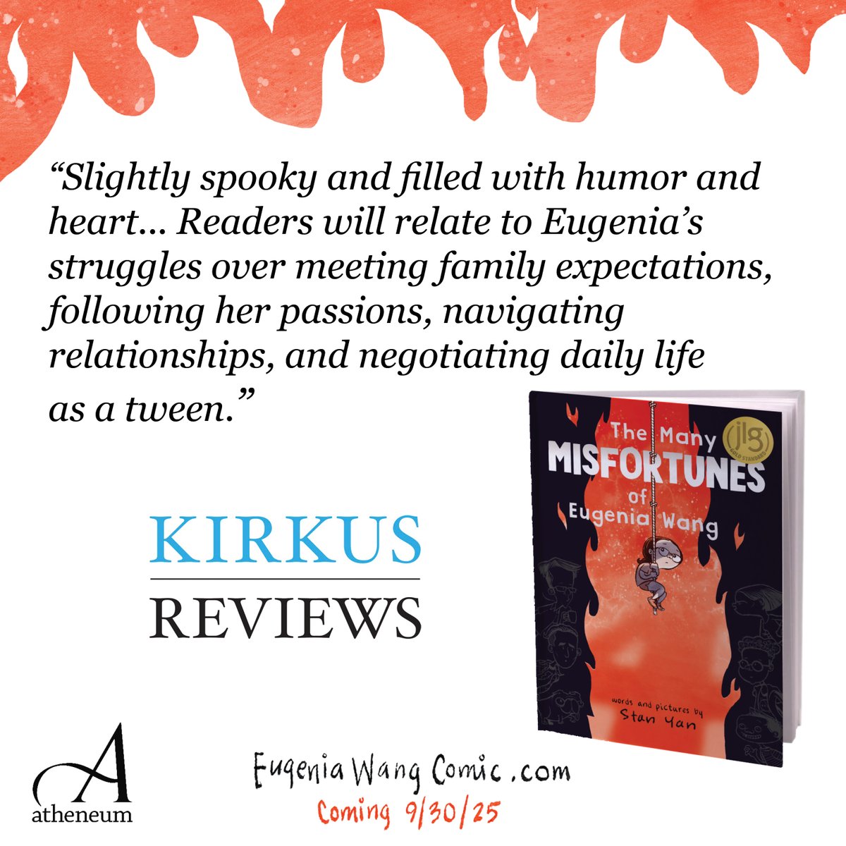 zombicatures's tweet image. My first #kirkus review for my upcoming #graphicnovel! See the full review at kirkusreviews.com/book-reviews/s…
@SimonKIDS
@TheTobiasAgency