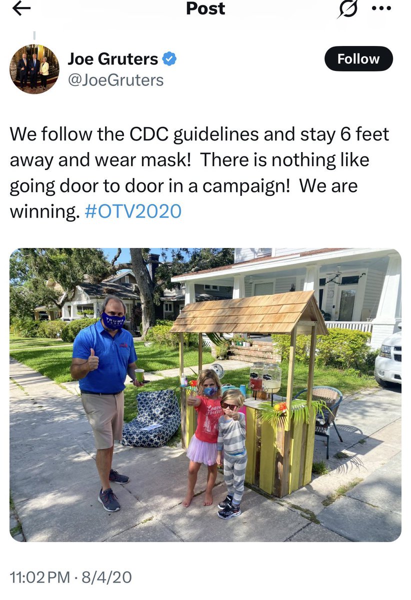 Allow me to introduce your new RNC Chair: Amnesty Joe Gruters
HAHAHAHAHAHAHAHA