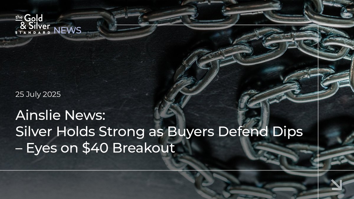 The silver market is holding firm as it continues to attract dip buyers, with the psychologically significant US$40 level acting as short-term resistance. 

Read the full article here: ainslie.to/455waRh