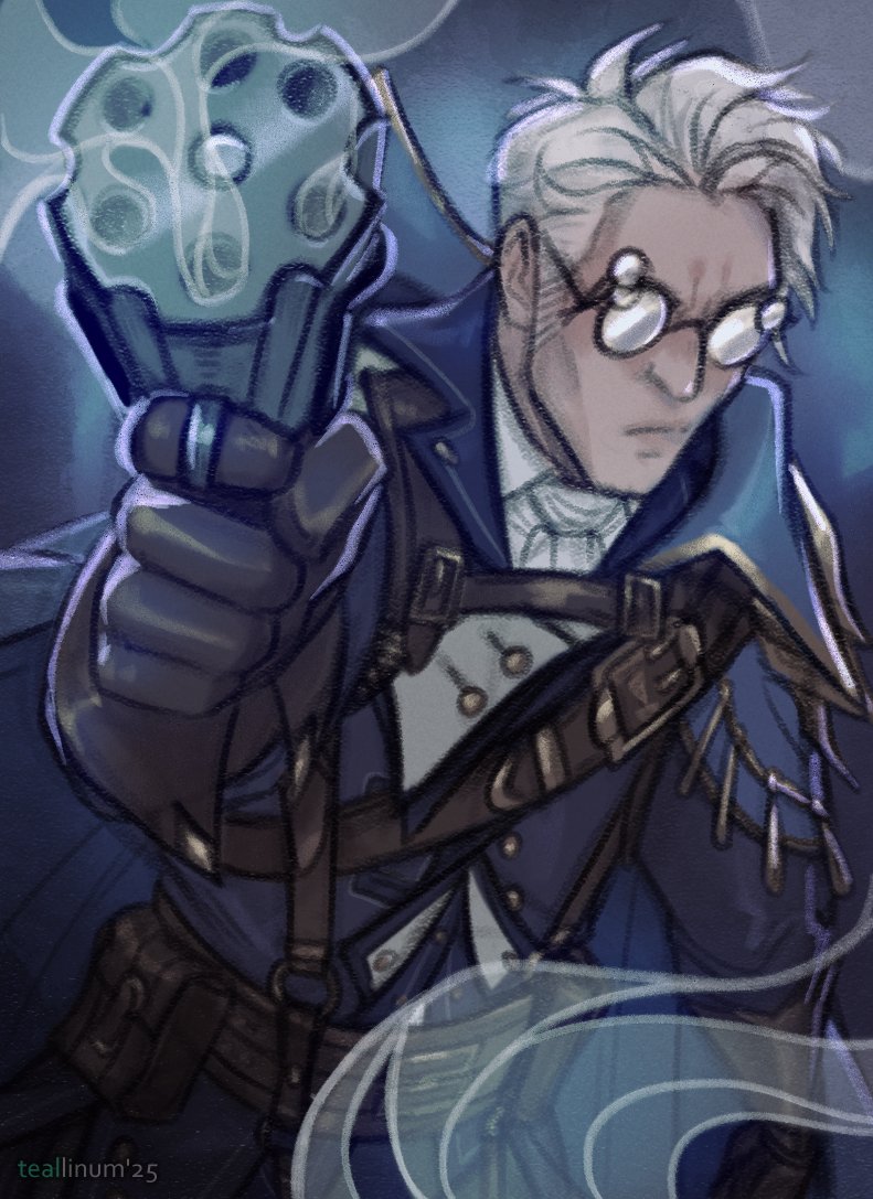 teallinum's tweet image. Percy has a plan and a gun #CriticalRole #CriticalRoleFanart