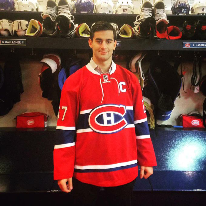 10 years ago today, Max Pacioretty was named captain of the Canadiens #Habs365 #GoHabsGo