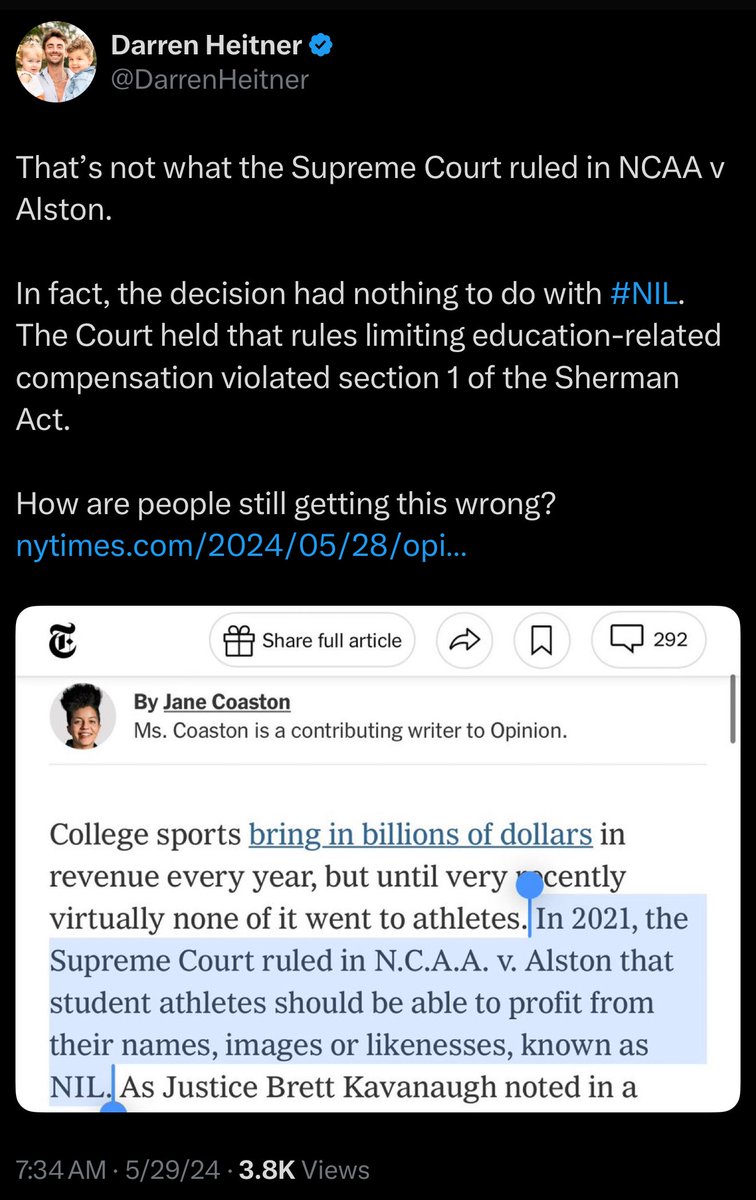 DarrenHeitner's tweet image. HOW ARE PEOPLE (including the President) STILL GETTING THIS WRONG?