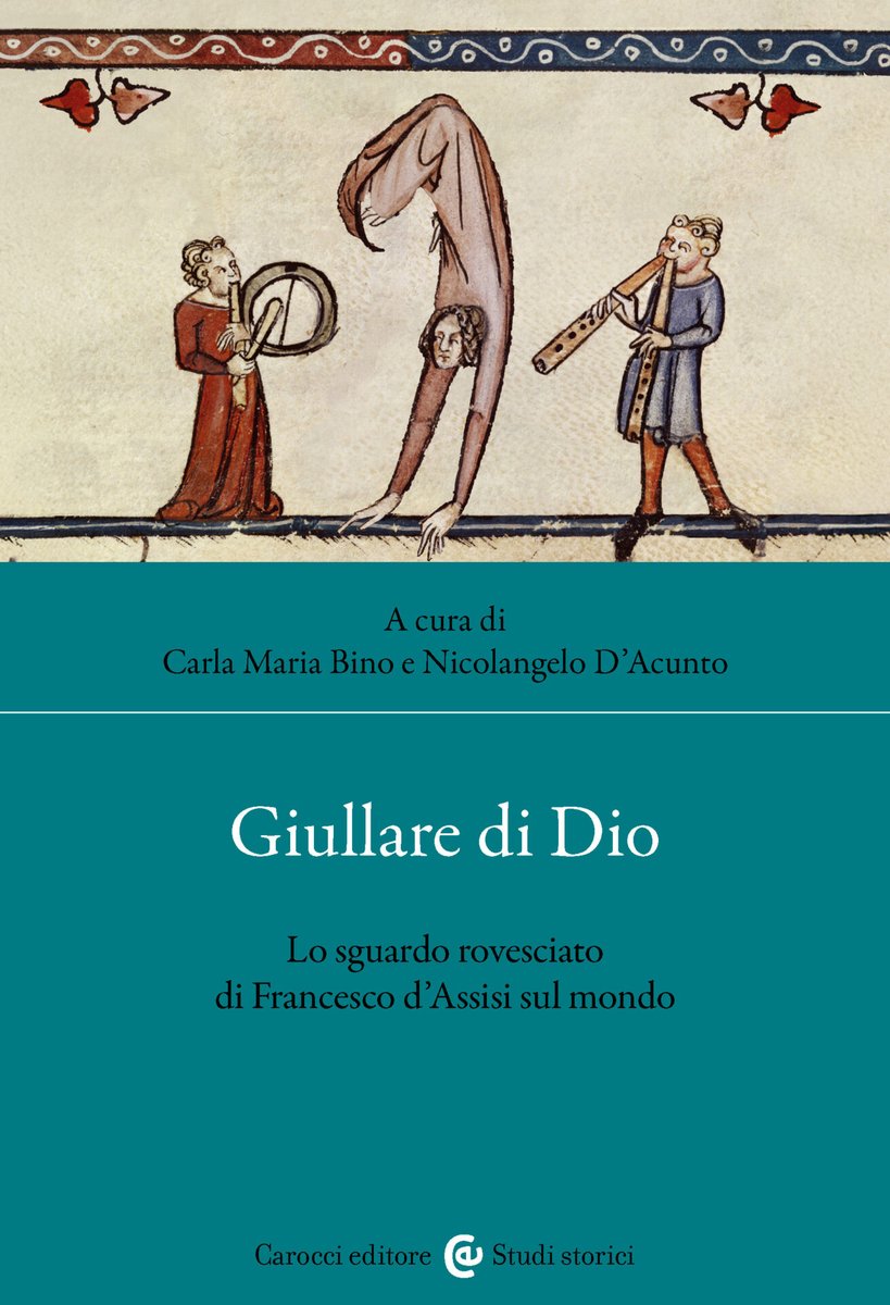MedievalUpdates's tweet image. Giullare di Dio. Lo sguardo rovesciato di Francesco d’Assisi sul mondo, eds. C M Bino, N D'Acunto (@CarocciEditore, July 2025)
facebook.com/MedievalUpdate…
carocci.it/prodotto/giull…
#medievaltwitter #medievalstudies #medievalreligiosity #medievaltheology #medievalclergy