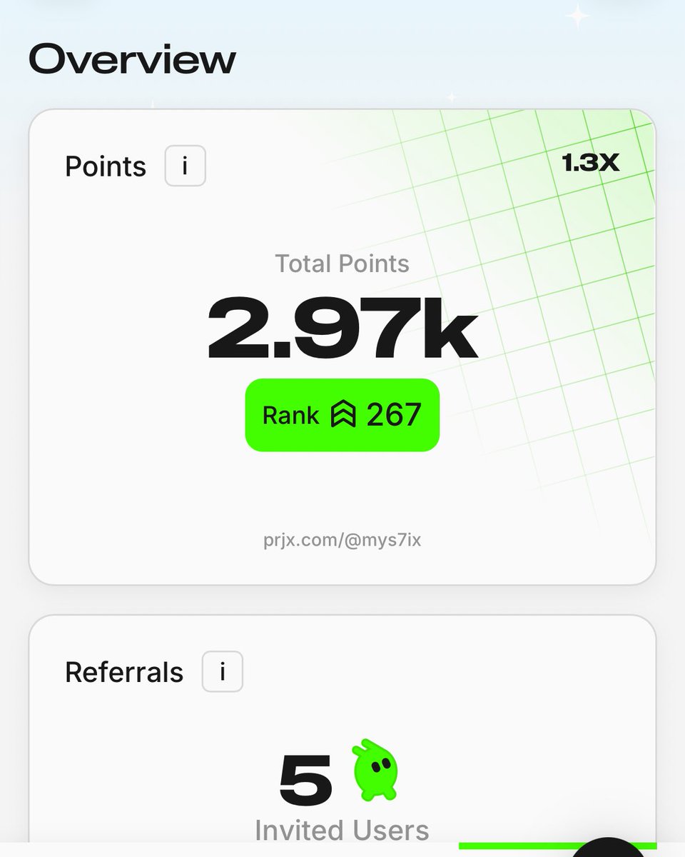 mys7ix's tweet image. If you think you’re late to @prjx_hl, you can either continue sidelining yourself or do something about it.
Join me while you still can prjx.com/@mys7ix
Meanwhile @bartcheek is chilling in his bed collecting points from me.