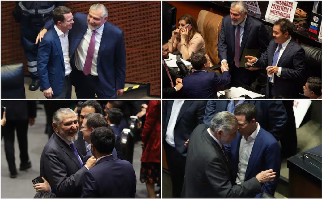 InquisidorOax's tweet image. #Oaxaca El silencio incómodo del PAN: ¿pacto o cobardía?
Elizabeth Gutiérrez Martínez
El escándalo que rodea a Hernán Bermúdez, exsecretario de Seguridad de Adán Augusto López y presunto líder del grupo criminal “La Barredora”, debería provocar indignación nacional. Pero en el…