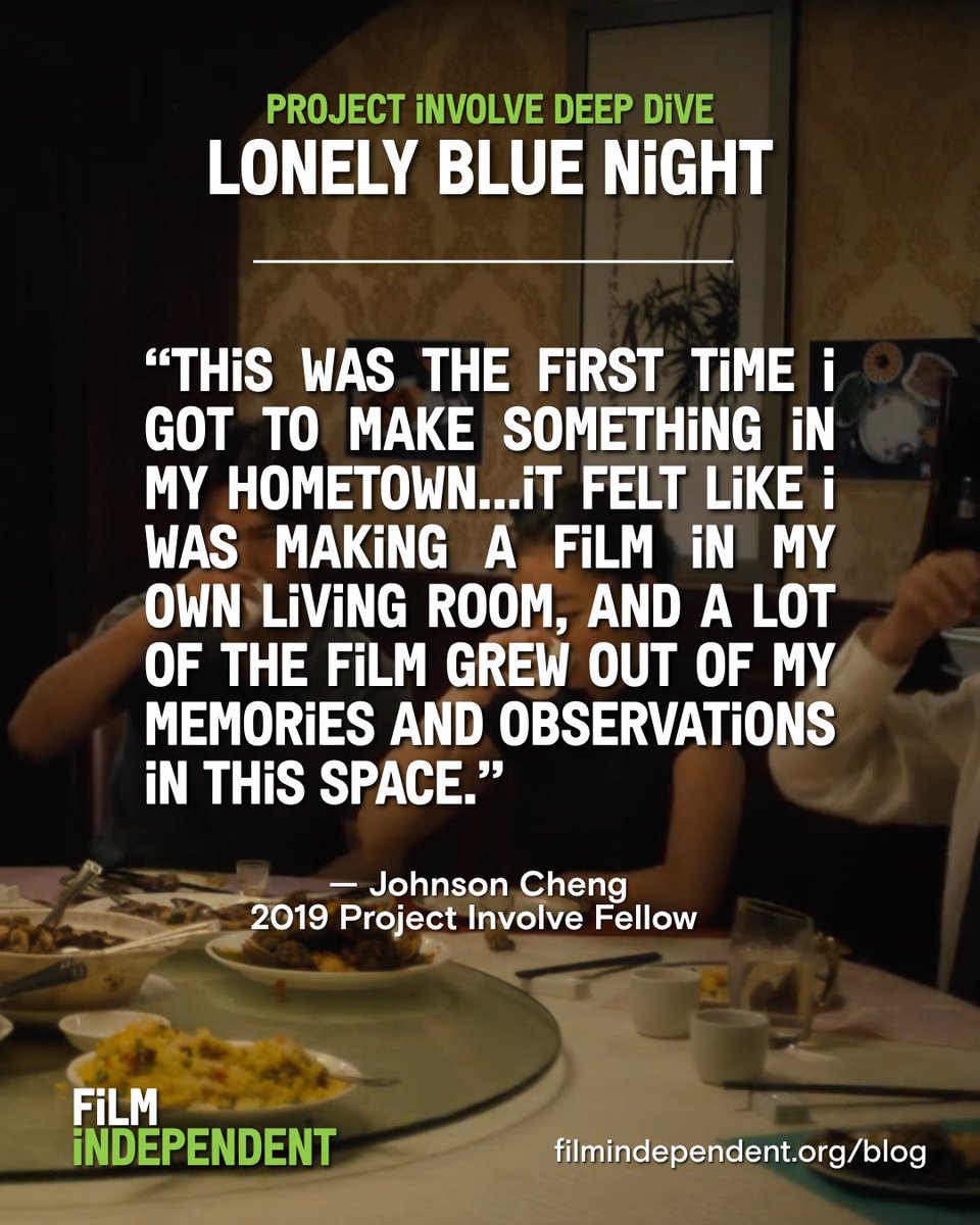 filmindependent's tweet image. Need some more inspo before the Project Involve deadline on Mon, 7/28? 💡

In our latest Project Involve Deep Dive #ontheblog, 2019 Fellow Johnson Cheng, writer/director of ‘Lonely Blue Night’ reflects on his time in the program: filmindependent.org/blog/project-i…

❗Watch the short, read…