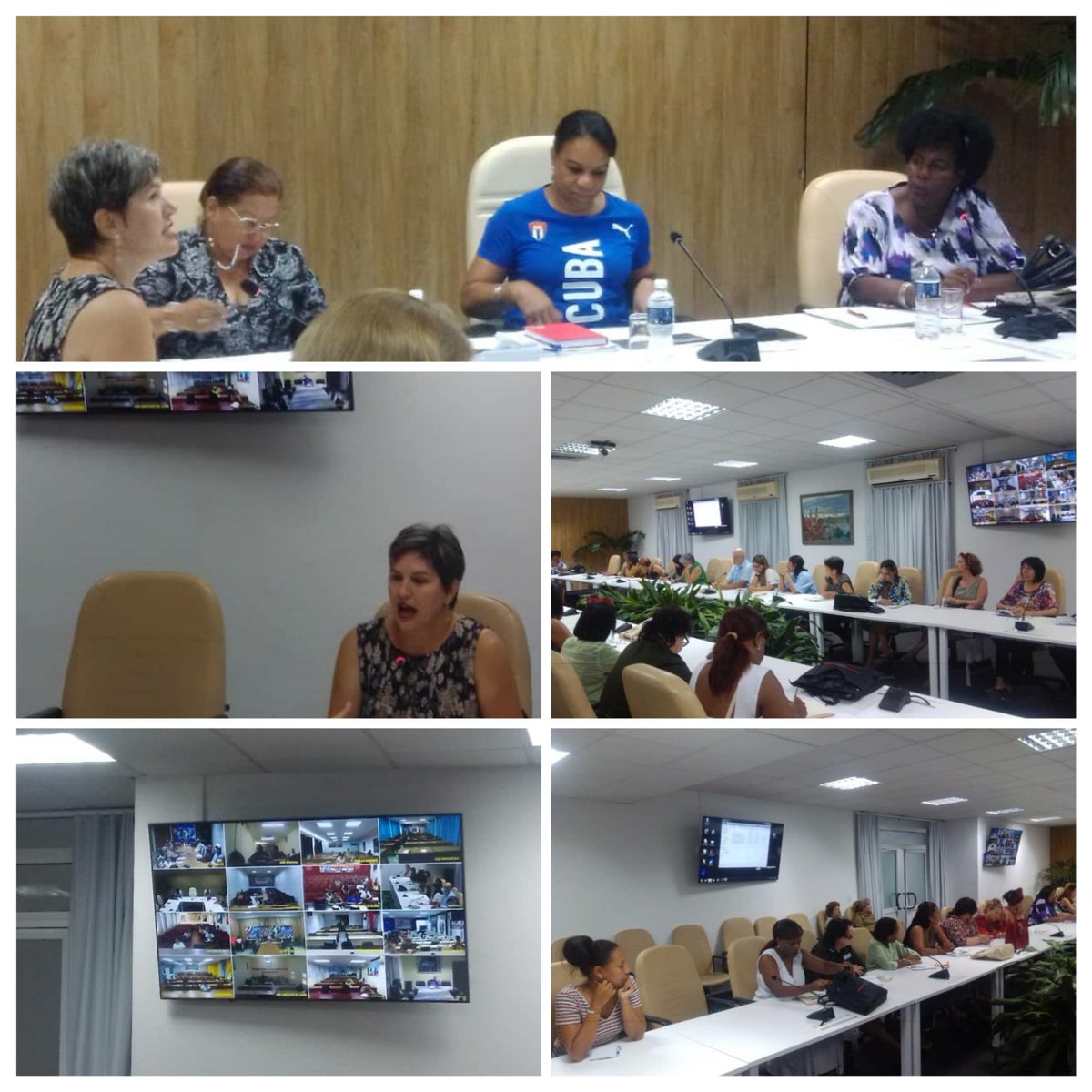 En reunión del grupo de trabajo que atiende el Programa Nacional para el Adelanto de las Mujeres  se presentó la actualización del Observatorio de igualdad de género en Cuba,33 indicadores y sus metadatos.Rindió cuentas la provincia de Artemisa. #MujeresEnRevolución 
#UnidosXCuba