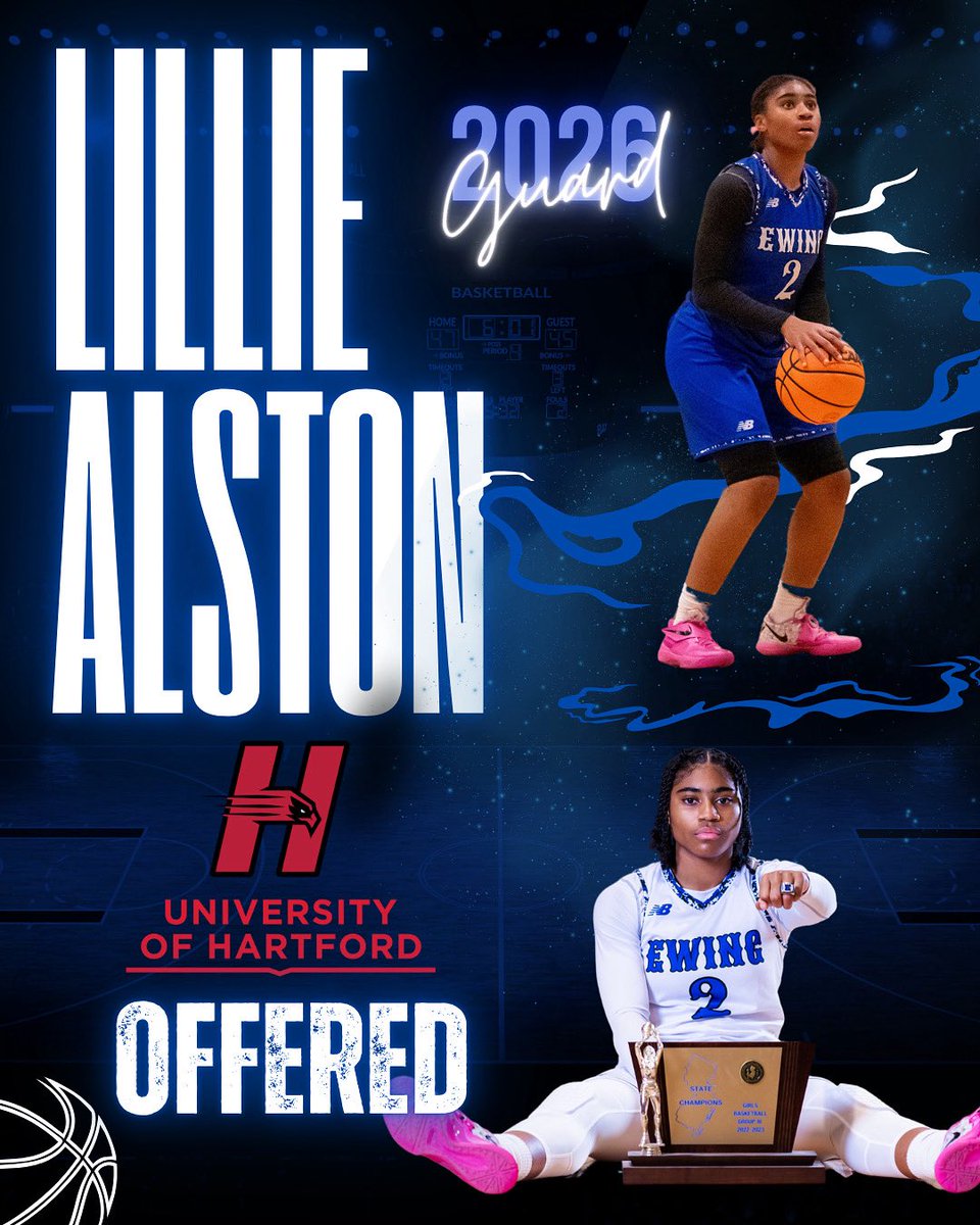 Lillie (@lillie2alston) on Twitter photo After a great conversation with Coach Smith I am grateful to receive my second offer from the University of Hartford. Thank you coaches for the opportunity #AGTG <a href="/CoachSmithUHA/">Jackie Smith</a> After a great conversation with Coach Smith I am grateful to receive my second offer from the University of Hartford. Thank you coaches for the opportunity #AGTG <a href="/CoachSmithUHA/">Jackie Smith</a>