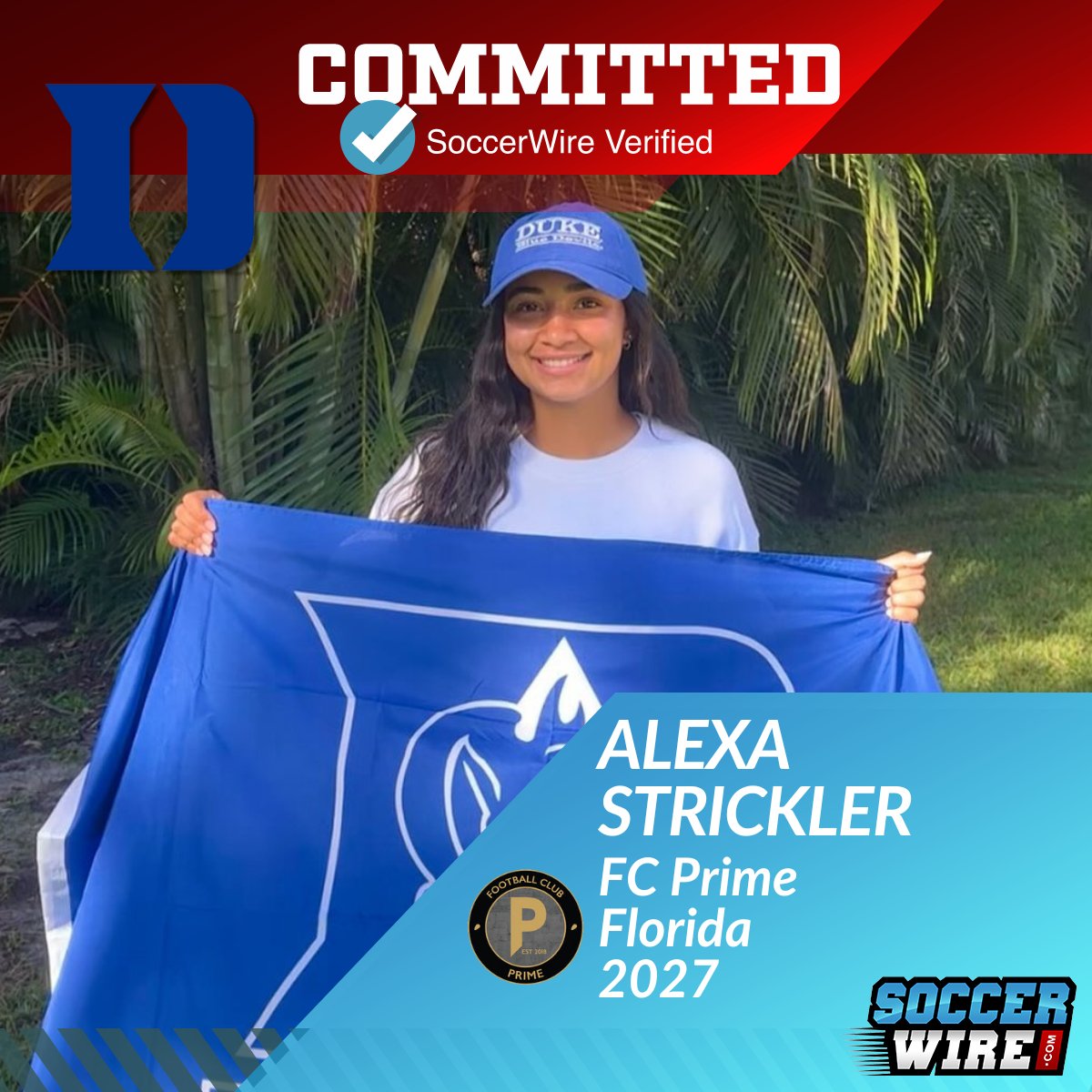 TheSoccerWire's tweet image. Class of 2027 verbals continue to come in from California, Florida, and Texas youth clubs this week with @UW_WSoccer, @DukeWSOC, @AuburnSoccer, and @LSUSoccer adding some key talents.