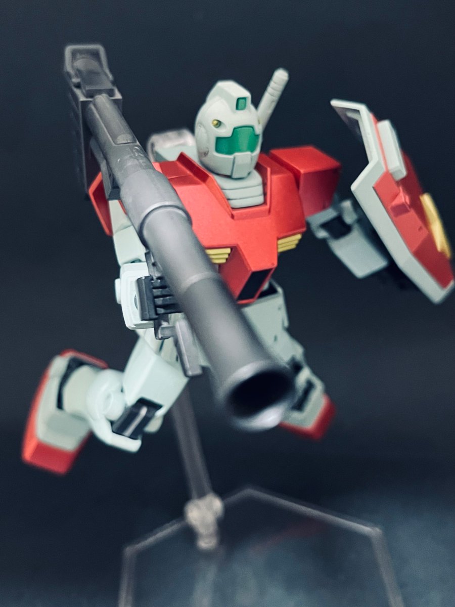 stomdad's tweet image. #バズーカ選手権

＃プラモデル好きな人と繋がりたい 
＃ジム
＃機動戦士ガンダム