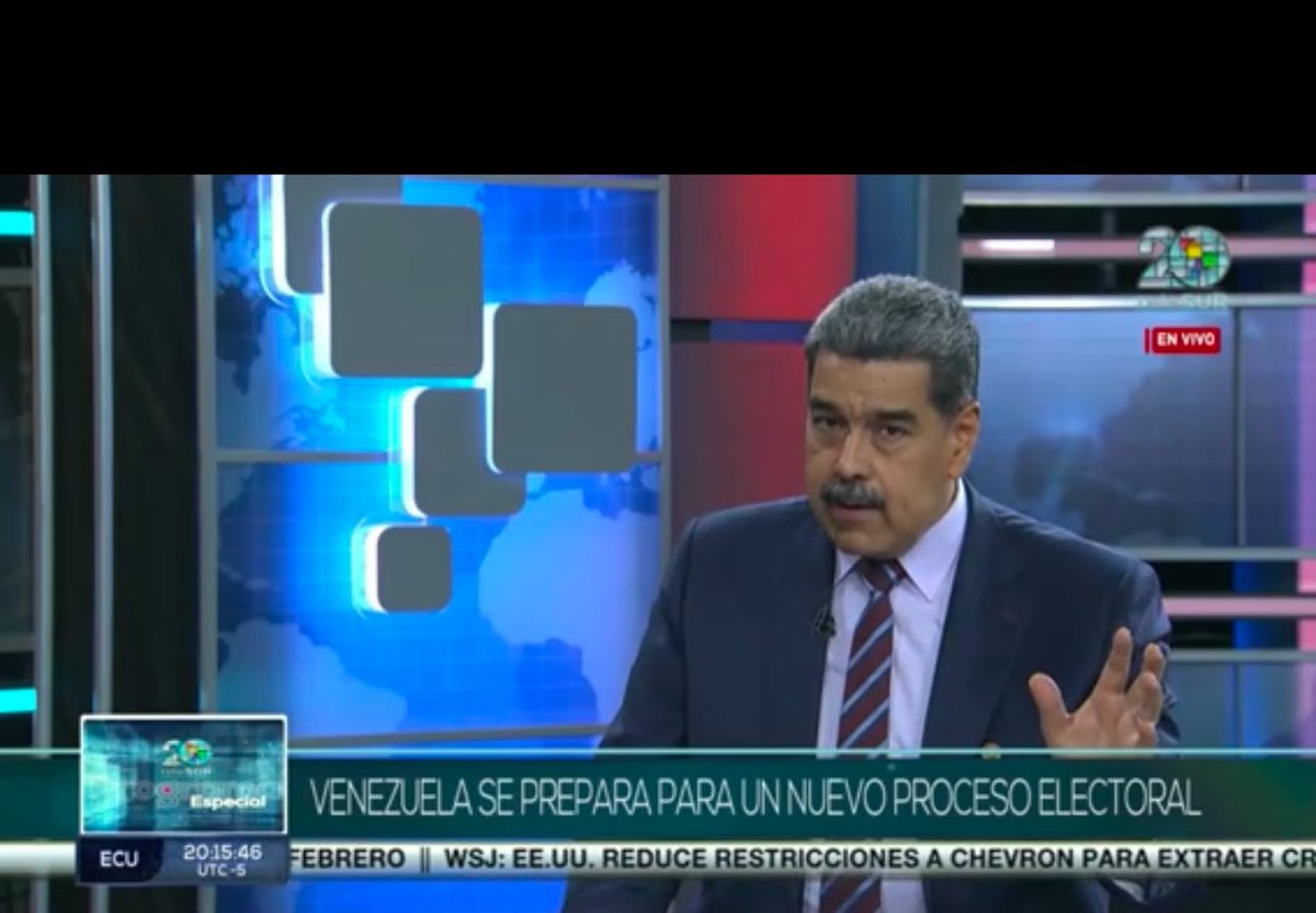 ELESPINITO's tweet image. #ÚltimoMinuto El presidente Nicolás Maduro perfila lo que espera de las elecciones del venidero Domingo 7 de Julio. “Esta elección va a consolidar este proceso de consolidación de fuerzas”, analizó el Jefe de Estado en entrevista a ⁦@teleSURtv⁩