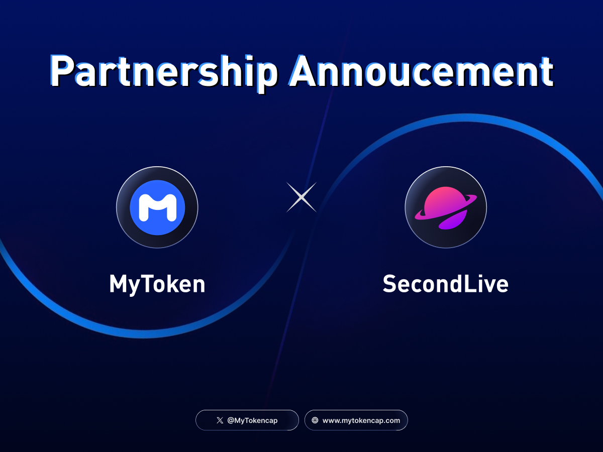 MyTokencap's tweet image. We're thrilled to partner with @SecondLiveReal, an AI-powered, self-evolving World Model Platform building the next frontier of the metaverse 😍
A collaborative task will soon be live on #MyToken task center on the app🎁
Stay tuned!🫡