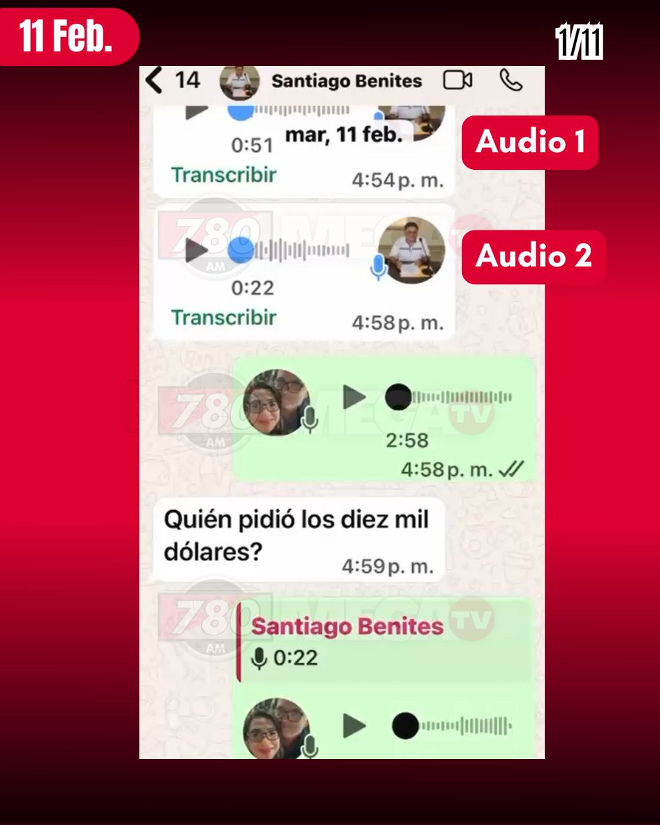 Radio 780 AM (@780am) on Twitter photo VIUDA DE LÉO VERAS REAFIRMA GRAVES ACUSACIONES CONTRA EL DIPUTADO SANTIAGO BENÍTEZ🔴‼️
📢En una entrevista exclusiva para #ElTablero con <a href="/enriquegamarra/">Kike Gamarra</a>, la Dra. Cinthia González, viuda del periodista asesinado Lourenço “Léo” Veras, volvió a lanzar duras acusaciones contra el VIUDA DE LÉO VERAS REAFIRMA GRAVES ACUSACIONES CONTRA EL DIPUTADO SANTIAGO BENÍTEZ🔴‼️
📢En una entrevista exclusiva para #ElTablero con <a href="/enriquegamarra/">Kike Gamarra</a>, la Dra. Cinthia González, viuda del periodista asesinado Lourenço “Léo” Veras, volvió a lanzar duras acusaciones contra el
