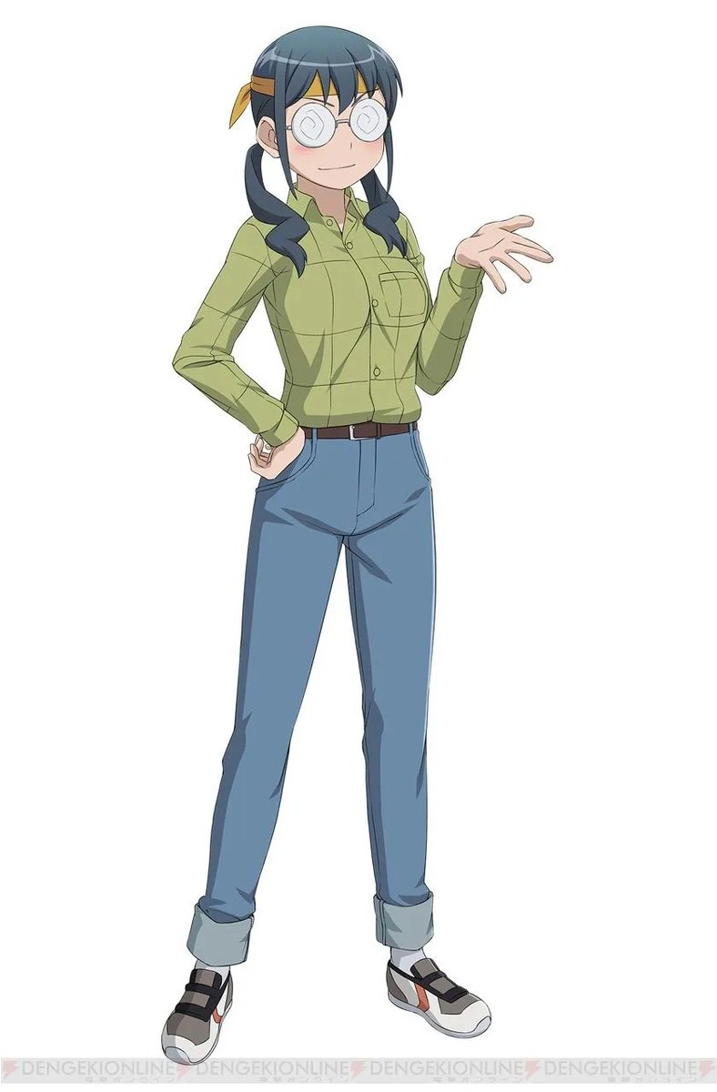 Keideki's tweet image. Calling it right now, mints new outfit is gonna be a variation on this general theme. 80s anime nerd.