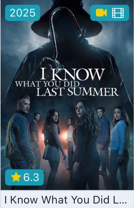 iMawake2reset's tweet image. What the fook? I know what you did last summer, wasn’t that the summer of 1997? Why all these remakes, where is the creativity?