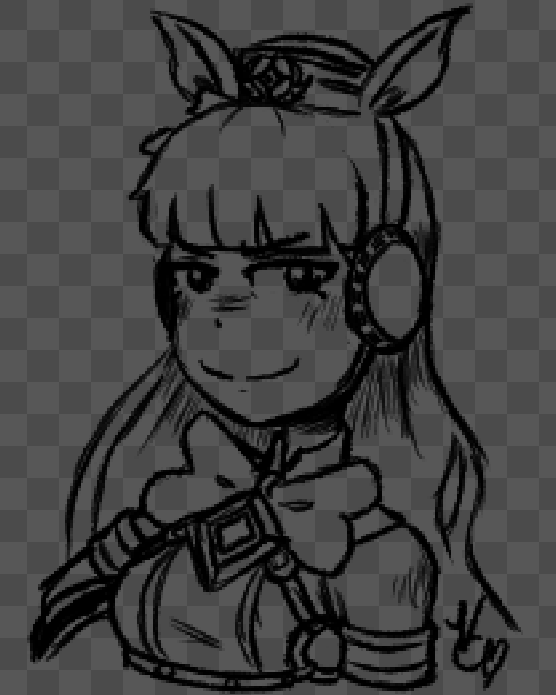luztechnowitch's tweet image. A doodle of my beloved goldfish
#umamusume #goldship #ウマ娘
