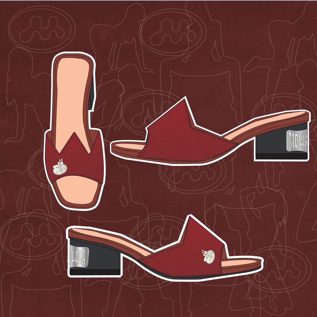 dclsilachetka's tweet image. experimental slippers design