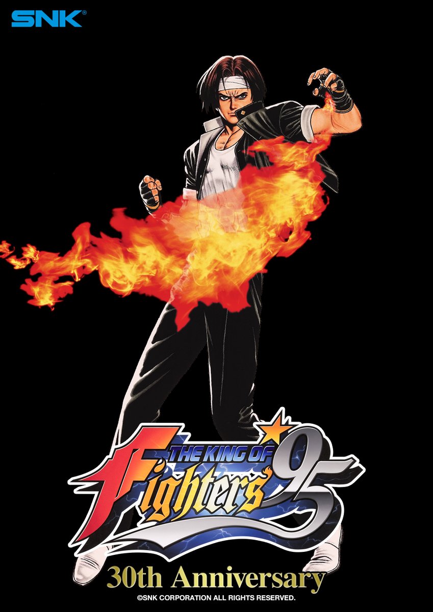 SNKPofficial_jp's tweet image. 【#Anniversary】

🎉本日7月25日は『THE KING OF FIGHTERS ‘95』（1995年）発売30周年！
長年のご声援、ありがとうございます🙏✨

🗨️思い出のキャラや初プレイのエピソードなど、ぜひリプライで教えてください！
#KOF95