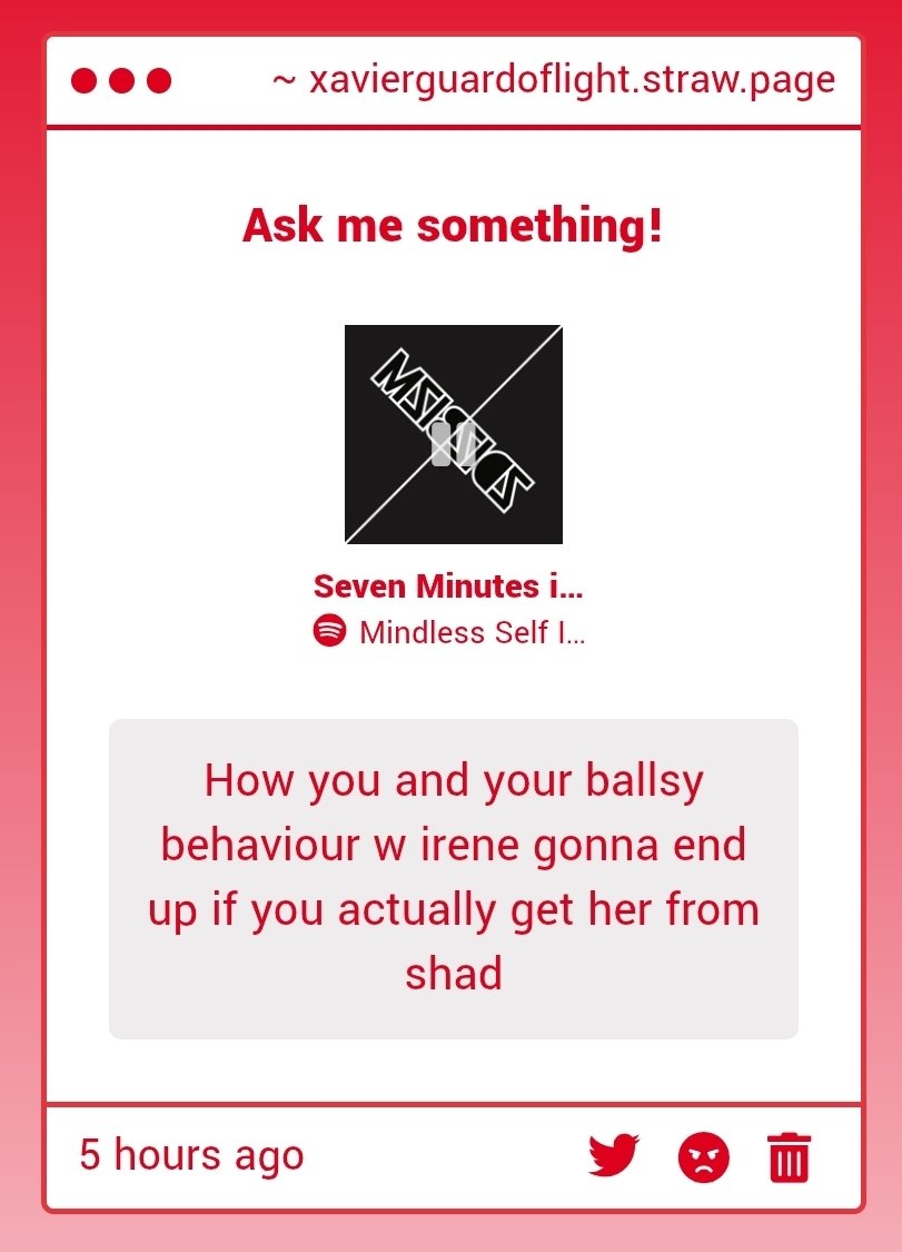 GaurdofIrene's tweet image. are you implying that I will get with Irene? im unsure what you&apos;re implying here