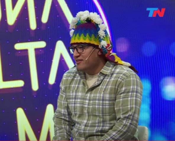 - ¿vos sos residente de qué especialidad?
- no, yo soy estudiante de Letras de la UBA