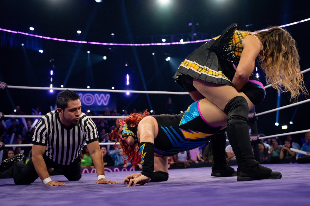 Is that The RULER cracking across Tormenta’s back?! 😲

The Classmaster and Samantha Smart are pulling every trick in the book to stop her from taking that title.

Catch the Full Episode on YouTube now!

#WomenOfWrestling #WOW #WOWTV #ProWrestling #FemaleWrestling #Wrestling