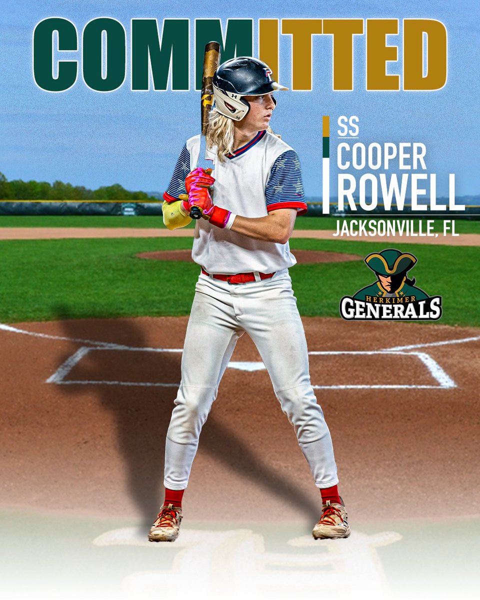 CooperRowell's tweet image. I am excited and thankful to announce my commitment to @Herk_Baseball. Thank you @Potterl3 for the opportunity. Ready to get to work!