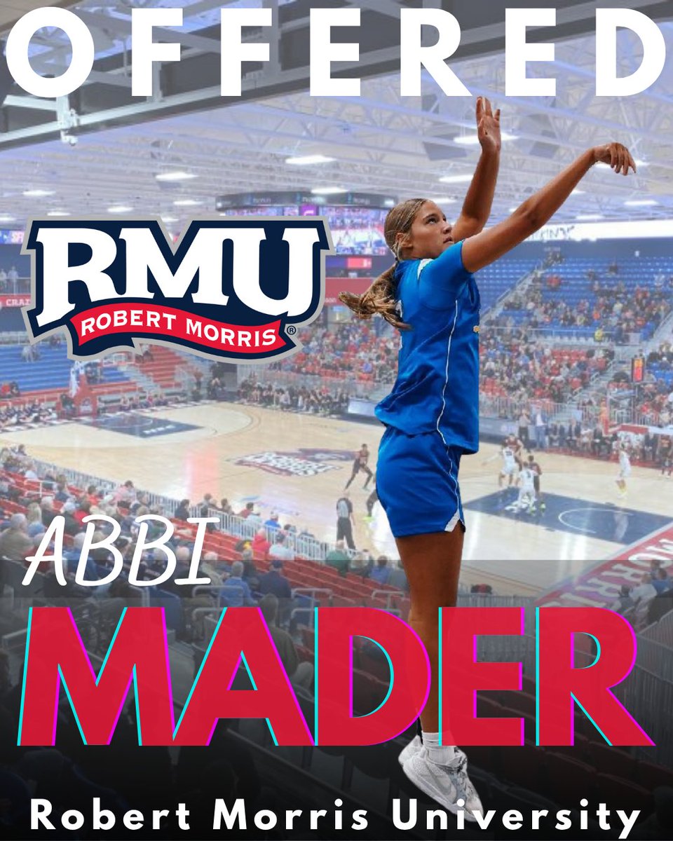 After a great conversation with coach <a href="/CoachMcCabe03/">Chandler McCabe</a> I am blessed to receive an offer from <a href="/RMUWBasketball/">RMU Basketball</a> !! <a href="/Legends_Bball/">Legends U Basketball</a> <a href="/BryceMcKey/">Bryce McKey</a> <a href="/TippGBK/">Tippecanoe Girls Basketball</a> #TheU #TheLastMader