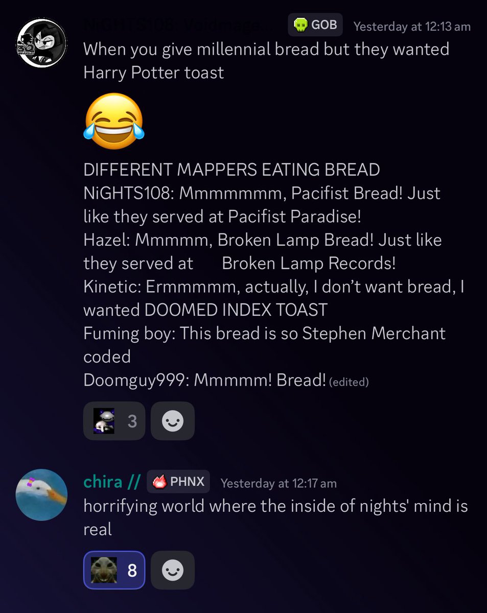 NiGHTS108's tweet image. I quite enjoy this interaction The mental image of me as Wheatley in the last third of Portal 2 is immortal