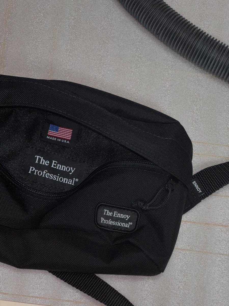 近日発売】 ENNOY “WAIST BAG CORDURA NYLON 100%” (エンノイ