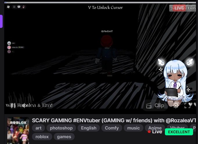 ROBLOX WITH <a href="/RozaleaVT/">Rozalea🩷Love-Chu!</a> and GlitterEmVT!! last minute stream muahah
